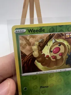 001/198 Weedle | Common Reverse Holo | Pokemon Trading Card Chilling Reign TCG - Image 4