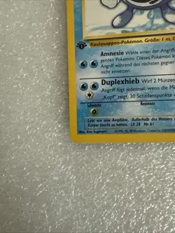 Pokemon TCG Quaputzi/Poliwhirl Base Set, 1st Edition Uncommon Card 38/102 - Image 5