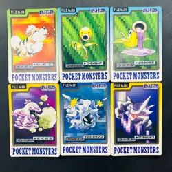 (EX - MP) Pokemon Carddass Bulk Vintage Japanese Card 1997 Lot of 18 Nintendo - Image 6