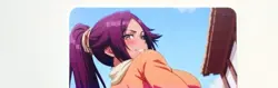 Bleach Yoruichi Shihouin Sexy Doujin Waifu Girl Anime Art Goddess Card - Image 1