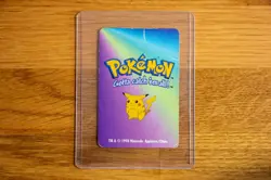 Snorlax 143 Mini KFC 1998 Pokemon Card - Vintage English Pokemon - Image 2