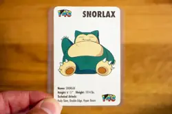Snorlax 143 Mini KFC 1998 Pokemon Card - Vintage English Pokemon - Image 3