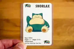 Snorlax 143 Mini KFC 1998 Pokemon Card - Vintage English Pokemon - Image 7