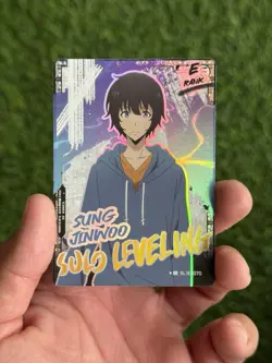☆SR SL1E-070 SUNG JINWOO Alt. Art PARALLEL Solo Leveling Mapniverse Card - Image 1