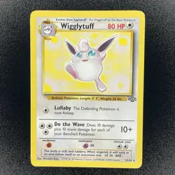 🔥 Wigglytuff 32/64 🔥 Original Non Holo Rare Jungle Set Pokemon Card WOTC 1999 - Image 3