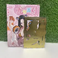 Goddess Story Stunner Party 3 Metal Card Genshin Impact Raiden Shogun 67/100 - Image 2