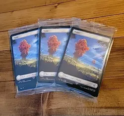 MTG Final Fantasy Basic Lands NM Complete Set of 16 x3 48-cards total - Image 1