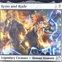 Reno and Rude - Reg - MTG - Final Fantasy - FIN - 0113 - UNCOMMON ~ NM - Image 1