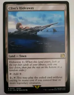 MTG - Final Fantasy: Clive's Hideaway (0275) - Rare - Near Mint - Image 1