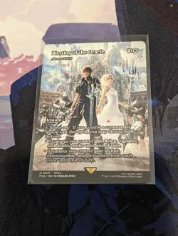Blessing of the Oracle as Akroma's Will #0021 (Showcase) NM MTG Final Fantasy - Image 1