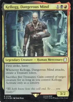 Kellogg, Dangerous Mind Foil - PIP 0106 NM - MTG Magic Card - Image 1