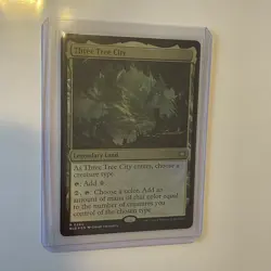 MTG - Three Tree City - *FOIL* - (BLB #260) - Bloomburrow - Image 1