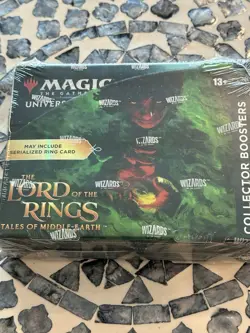 MTG Lord of the Rings Tales of Middle-Earth Collector Booster Box Sealed English 195166205038 - Image 1