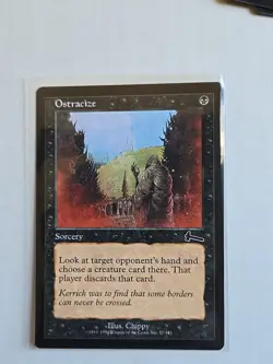 Ostracize - Urza's Legacy - LP - MTG Magic - Common - Sorcery - Image 1