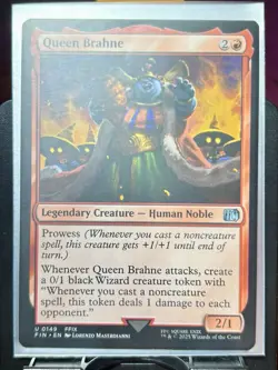 Queen Brahne - Reg - MTG - Final Fantasy - FIN - 0149 - UNCOMMON ~ NM - Image 4