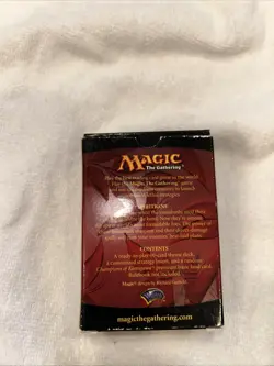 Magic The Gathering Champions of Kamigawa Spiritbane Theme Deck Red MTG Vintage - Image 2