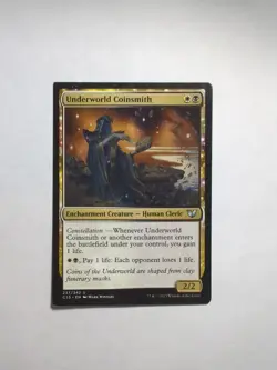 Misprint | Miscut Underworld Coinsmith MTG Commander 2015 - Image 1