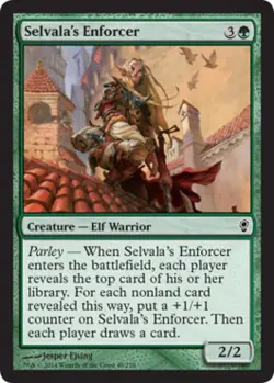 Selvala's Enforcer - Near Mint MTG Conspiracy - Image 1
