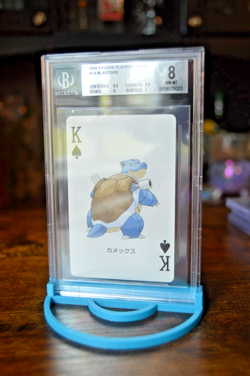 Pokemon 2004 Fire Red Playing Cards | BLASTIOSE (#KS) Beckett Graded (BGS 8) - Image 1