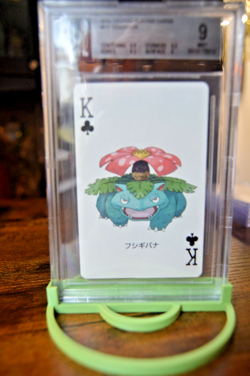 Pokemon 2004 Fire Red Playing Cards | VENUSAUR (#KC) Beckett Graded (BGS 9) - Image 3