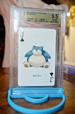 Pokemon 2004 Fire Red Playing Cards | JC SNORLAX Beckett Graded (BGS 9.5) - Image 2