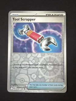 Tool Scrapper 85/86 Reverse Holo White Flare -Near Mint- Pokemon TCG - Image 1