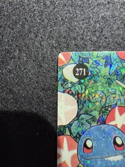Pokemon Pikachu & Squirtle Prism Vending Sticker #271 in LP condition! - Image 3