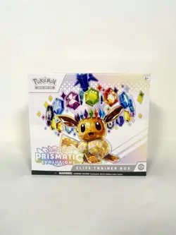 Pokemon TCG Scarlet Violet Prismatic Evolutions ETB Elite Trainer Box NEW SEALED - Image 1
