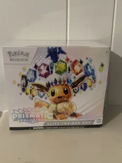 Pokemon TCG Scarlet Violet Prismatic Evolutions ETB Elite Trainer Box NEW SEALED - Image 1