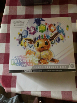 Pokemon TCG Scarlet Violet Prismatic Evolutions ETB Elite Trainer Box NEW SEALED - Image 1