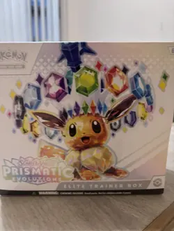 Pokemon TCG Scarlet Violet Prismatic Evolutions ETB Elite Trainer Box New Sealed - Image 2