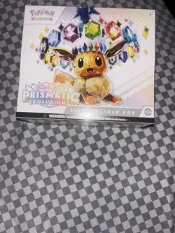 Pokemon TCG Scarlet Violet Prismatic Evolutions ETB Elite Trainer Box NEW SEALED - Image 3