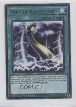 Fury of Kairyu-Shin 1st Ed. YuGiOh Legendary Duelists: Season 1 #LDS1-EN120 00jz - Image 1