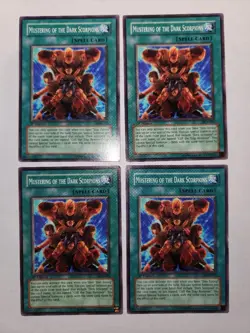 Yugioh Mustering of the Dark Scorpions DCR-093 Dark Crisis 1st Edition x4 NM - Image 3