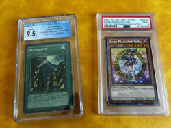 Yugioh Graded Bundle PSA 9 Dark Magician Girl MP22 + CGC 9.5 Skyscraper CRV 1st - Image 1