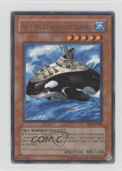 Orca Mega-Fortress of Darkness YuGiOh Dark Revelation Volume 2 #DR2-EN085 16f0 - Image 1