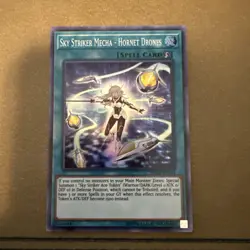 1x Sky Striker Mecha - Hornet Drones DASA-EN033 Unlim Super Rare - NM YuGiOh - Image 1