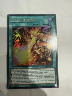 Yugioh | Ultra Rare 1st Edition Blaze Cannon - LED7-EN005 *NM* - Image 1