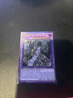 Thunder Dragon Colossus OP10-en001 Ultimate Rare Yugioh NM - Image 1
