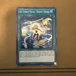 1x Sky Striker Mecha - Hornet Drones DASA-EN033 1st Ed. Super Rare - NM YuGiOh - Image 1