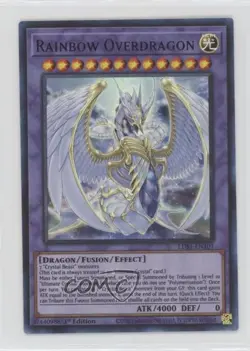Rainbow Overdragon 1st Ed. YuGiOh Legendary Duelists: Season 1 #LDS1-EN101 00jz - Image 1