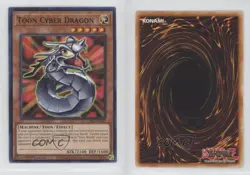 Toon Cyber Dragon 1st Ed. YuGiOh Legendary Duelists: Season 1 #LDS1-EN062 07pa - Image 3