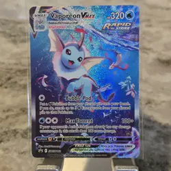 Vaporeon VMAX SWSH182 SWSH: Sword & Shield Promo Cards Holo - Image 1
