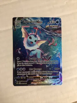 Vaporeon VMAX SWSH182 SWSH: Sword & Shield Promo Cards Holo - Image 1