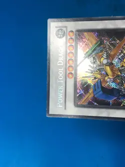 YUGIOH Secret Rare Power Tool Dragon CT06-EN001 PLAYED - Image 3
