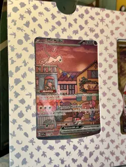 Pokemon 151 3 Card Promo Ultra Premium Set Featuring Metal Mew, Mew & Mewtwo - Image 2