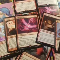 Magic The Gathering Mono Red Card Lot Big Score Lightning Phoenix... - Image 4