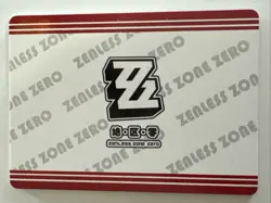 BOOLLSEYE KPR JQL-KPR-014 Zenless Zone Zero ZZZ Anime Collectible Card - Image 2