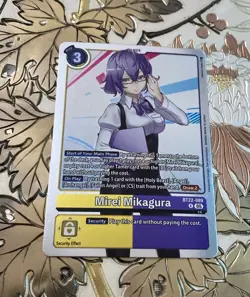Digimon Card Game Mirei Mikagura BT22-089 R Cyber Eden - Image 1