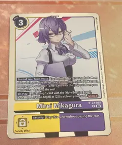 Digimon Card Game Mirei Mikagura BT22-089 R Cyber Eden - Image 1